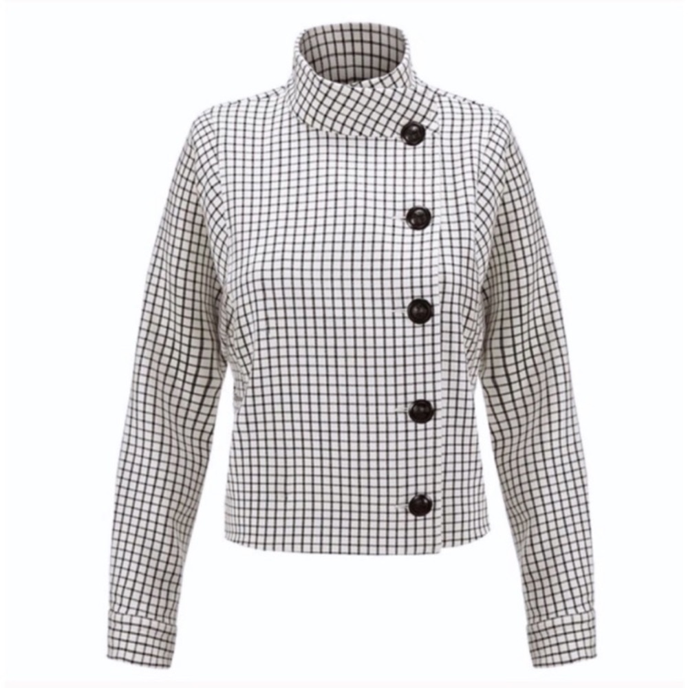 Cabi Windowpane Jacket - Picture 2 of 6